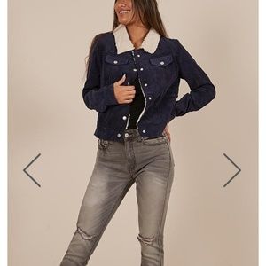 Showpo • navy corduroy jacket